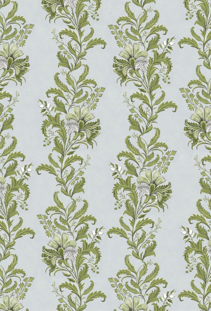 Floral trellis wallpaper - James | Mural style wallpaper