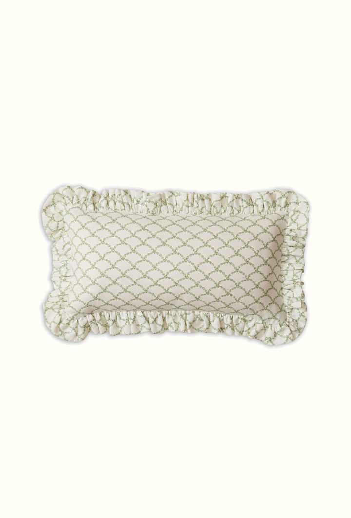 Betsy Frilly cushion by CINNY