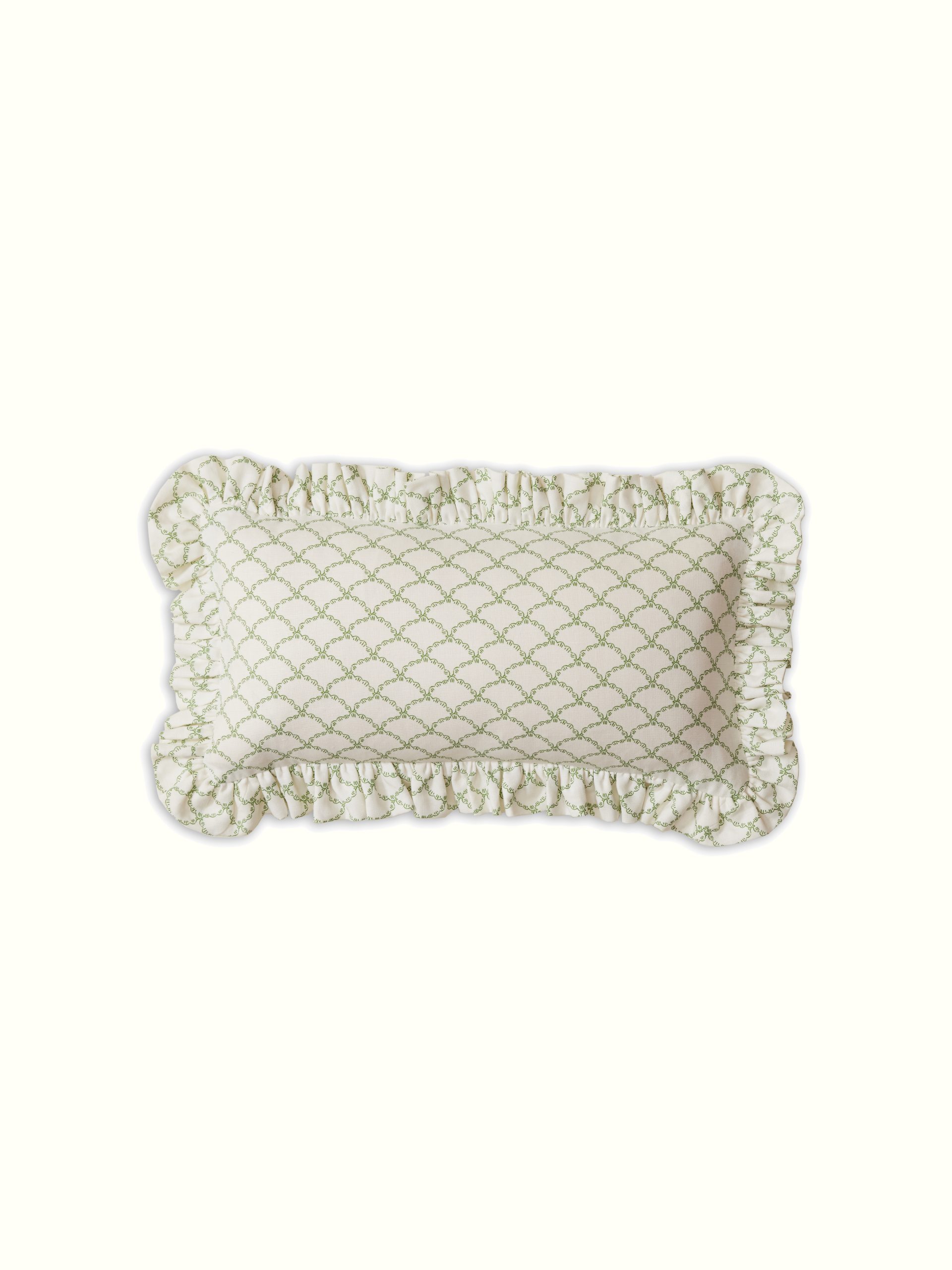 Betsy Frilly cushion by CINNY
