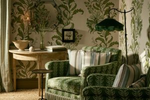 CINNY James Floral trellis wallpaper