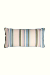 Marni striped cushions - Blue piping