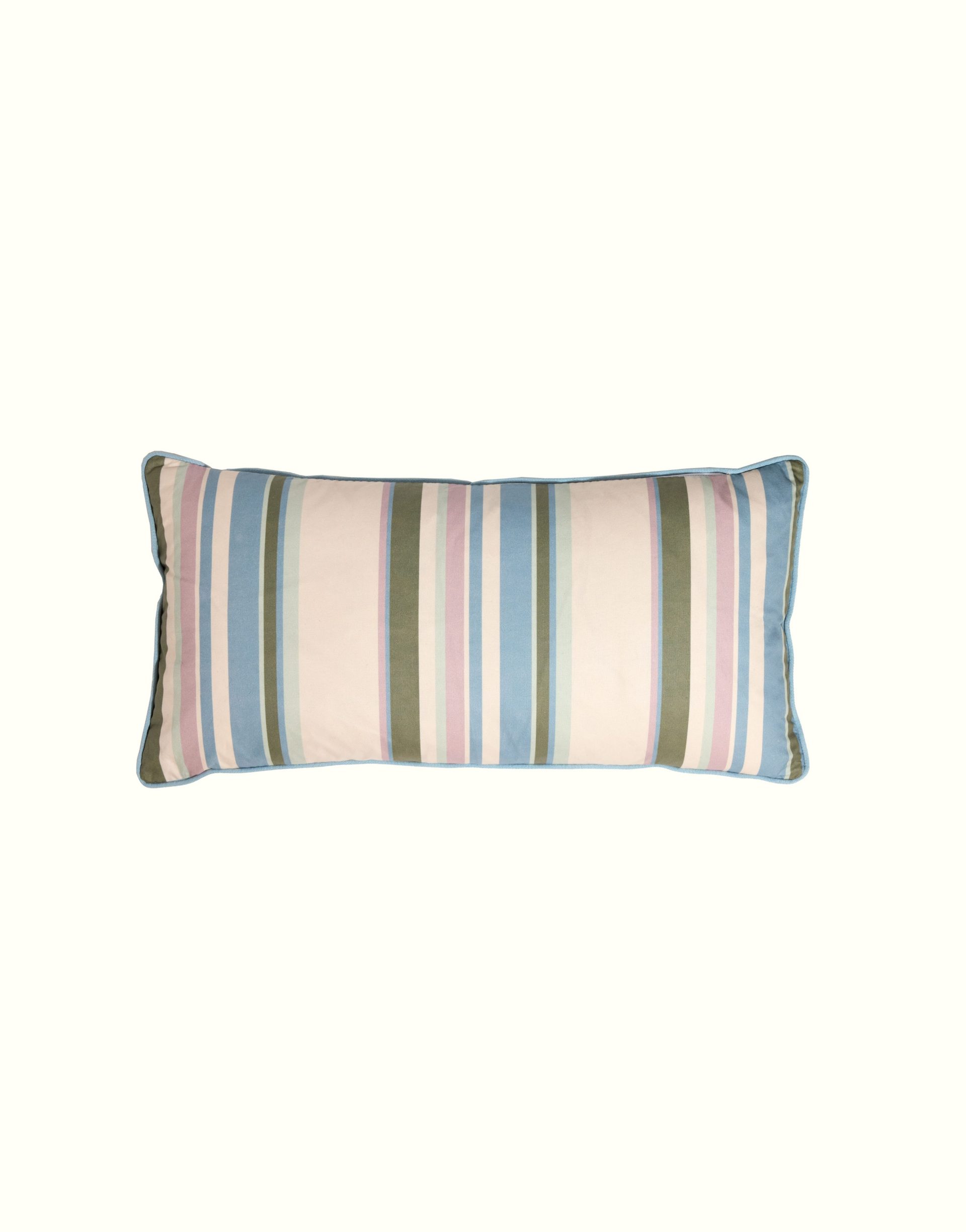 Marni striped cushions - Blue piping